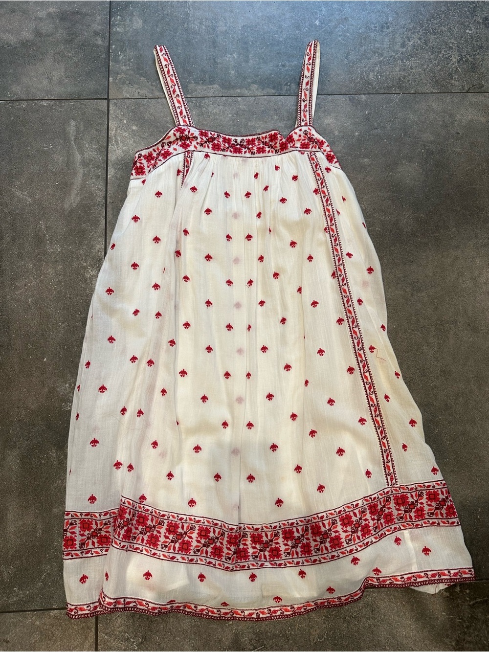 🌸 Adorable Boho Embroidered Sundress 🌸